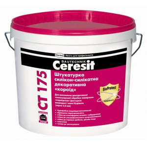 Ceresit СТ 175 “Короїд” 2 мм, готова декоративна штукатурка,25 кг