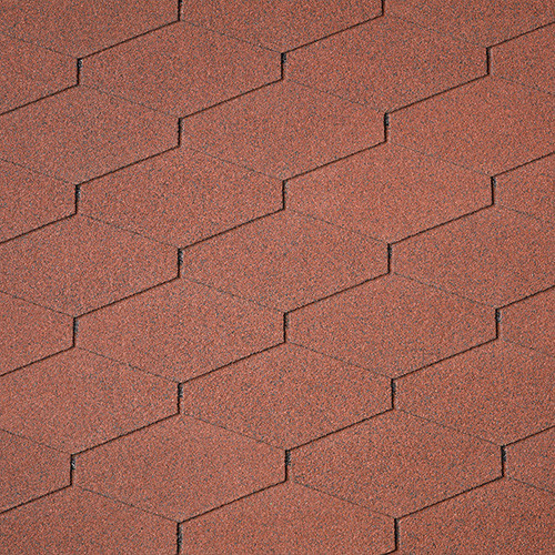 Бітумова черепиця IKO Diamant PLUS 10 Tile Red
