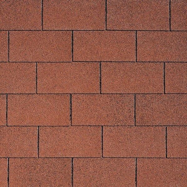 IKO Бітумова черепиця ArmourGlass Tile Red