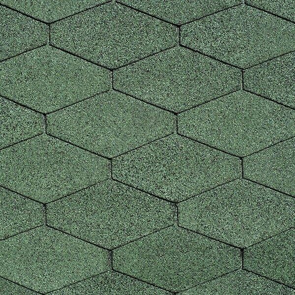 IKO Бітумова черепиця Diamant Forest Green