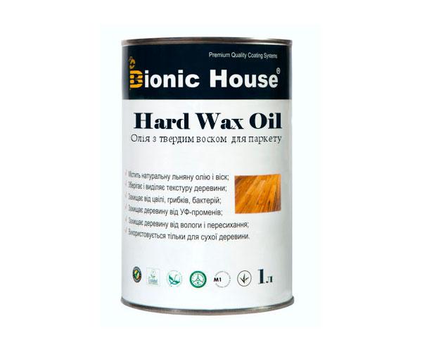 Олія для підлоги з твердим воском HardWax Oil 1 л Безбарвна