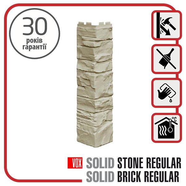 Планка VOX “Зовнішній кут” Solid Stone LIGURIA 0,42 м