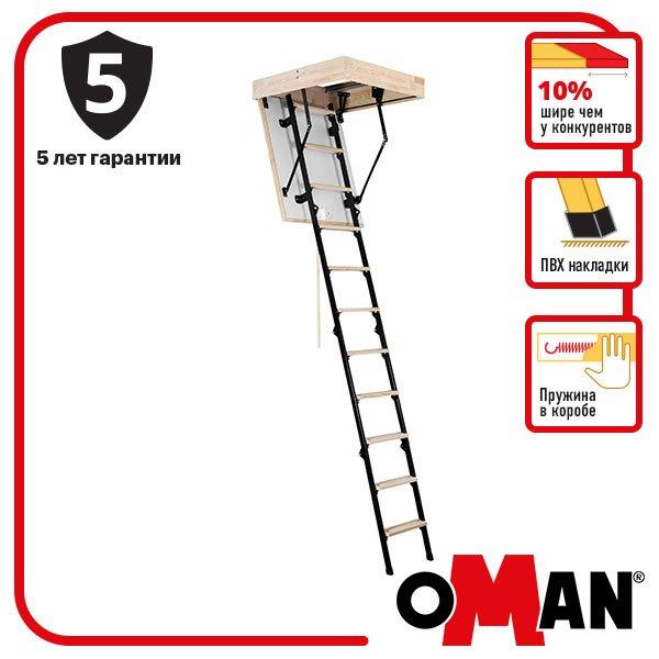 Драбина чорнична Oman Mini Termo (90×70) H265