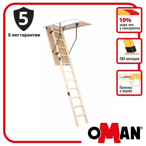 Сходи на горище Oman Prima (110×70) H280