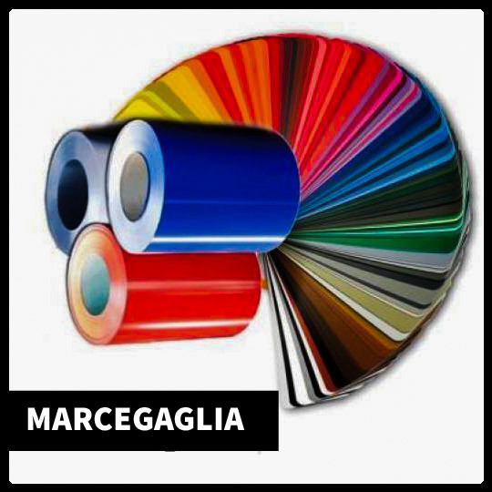 Гладкий лист 0,45 мм ТМ “Marcegaglia” Італія, PE RAL