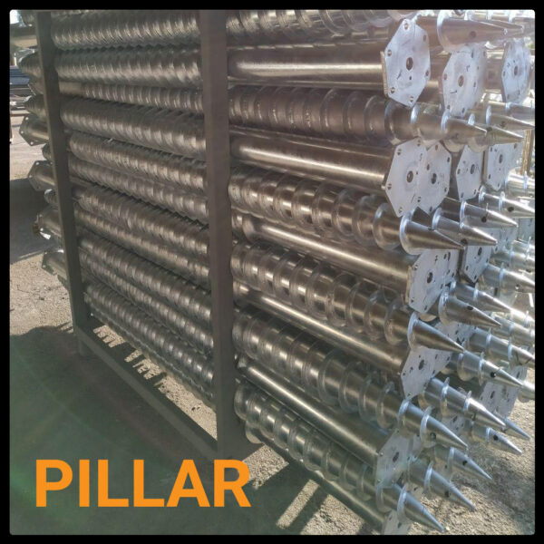 Геошуруп Pillar FH 76×3.0 x 2500 мм t1050 мм гарячеоцинкований