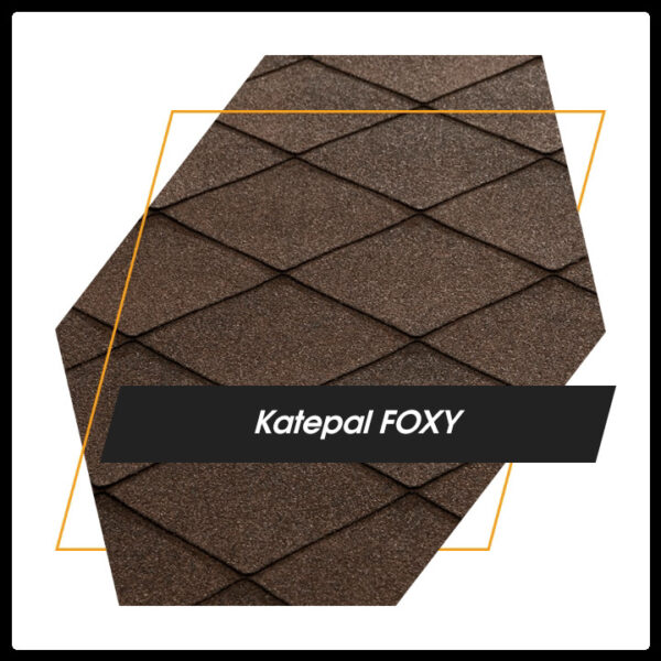 Бітумова черепиця Katepal FOXY (усі кольори колекції)