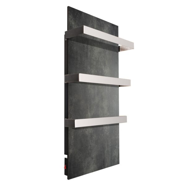 Електричний нагрівач кмStinex, Ceramic 500/220-TOWEL Black