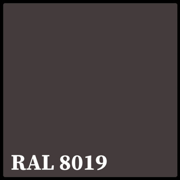 Рулонна сталь 0,7 мм — RAL 8019 PE  ⁇  ТМ “Löven Stahl”