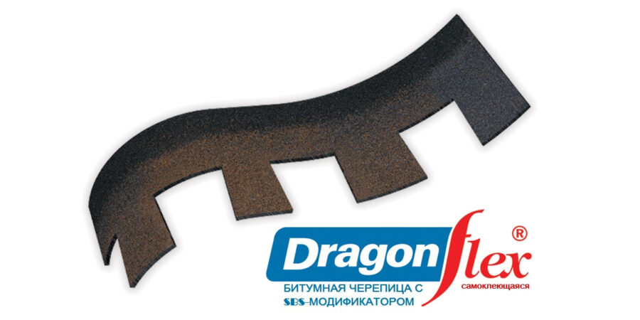 BTM Shingle Dragon Flex — Бітумова черепиця (оптова ціна)