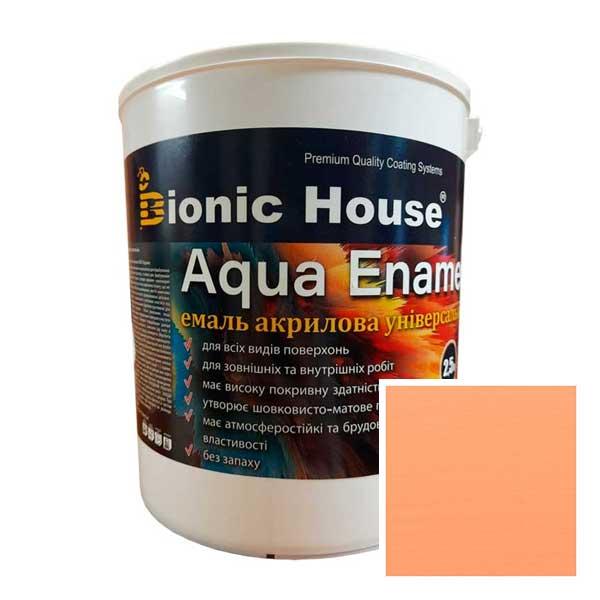Фарба-емаль для дерева Bionic-House Aqua Enamel 2,5 л Корал