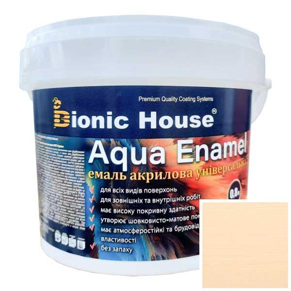 Фарба-емаль для дерева Bionic-House Aqua Enamel 0,8 л Капучино