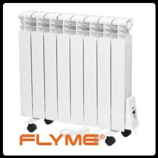Електрорадіатор Flyme Elite 8 секцій / 910 Ватів / з колесами