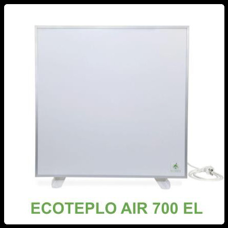 Керамічний нагрівач Ecoteplo Air 700 EL (білий) з програматором