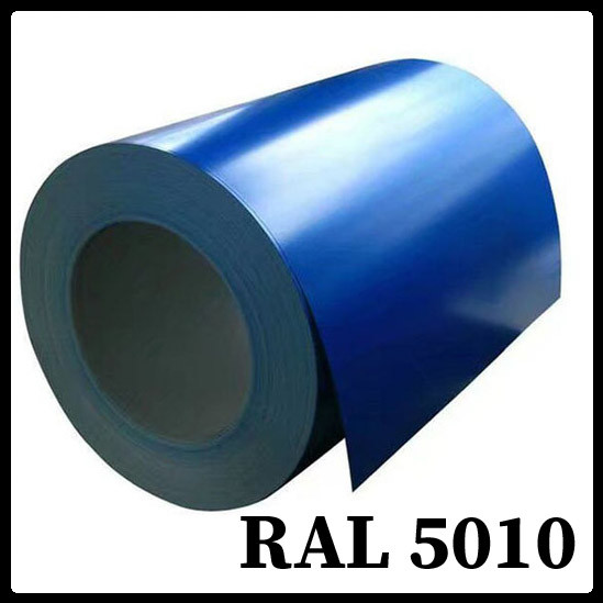Гладкий лист 0,5 мм  ⁇  RAL 5005  ⁇  Zn 225 – Arcelor Mittal  ⁇