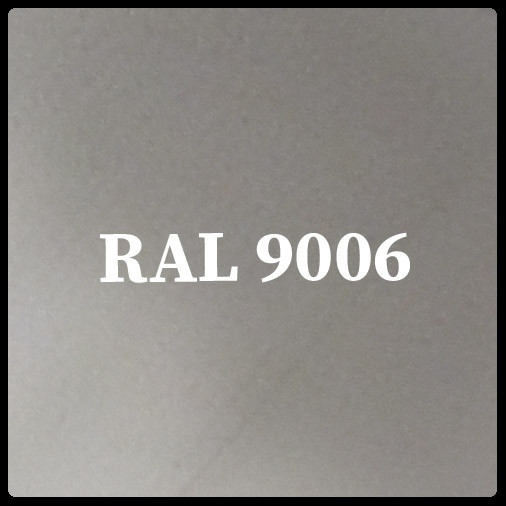 Гладкий лист 0,7 мм  ⁇  RAL  ⁇  MittalSteel  ⁇  Zn 225  ⁇  9006 – Сріблястий металік