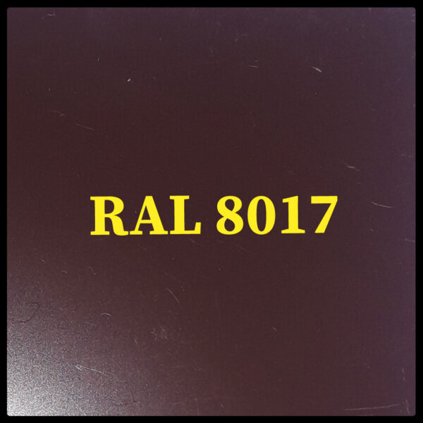 Гладкий лист 0,7 мм  ⁇  RAL  ⁇  MittalSteel  ⁇  Zn 225  ⁇  8017 – Коричневий