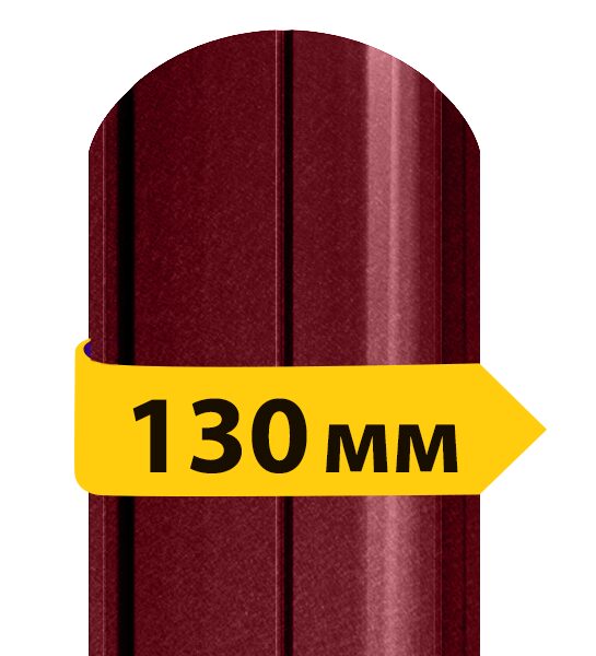 Штакетник матовий поліестер двосторонній RAL 3005