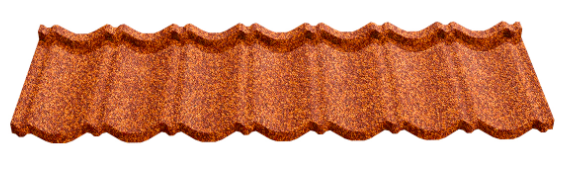 Композитна черепиця Novatik NATURA CLASSIC terra rossa (кирпичный)