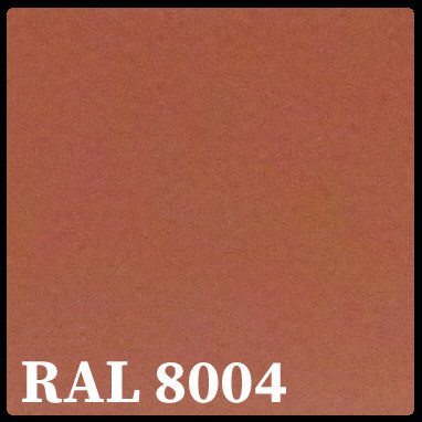 Сталь 0,5 мм листова PE  ⁇  MittalSteel (Польща) RAL 8004