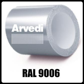 Гладкий лист 0,5 мм “Arvedi” Polyester RAL 9006