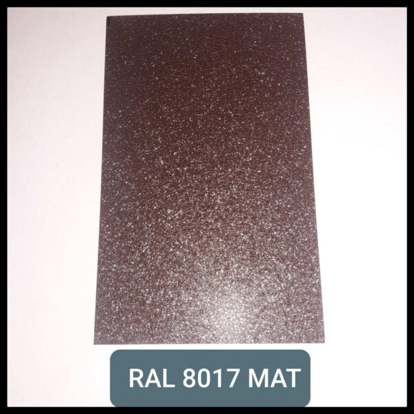Гладкий лист 0,5 мм “Arvedi” MAT RAL 8017