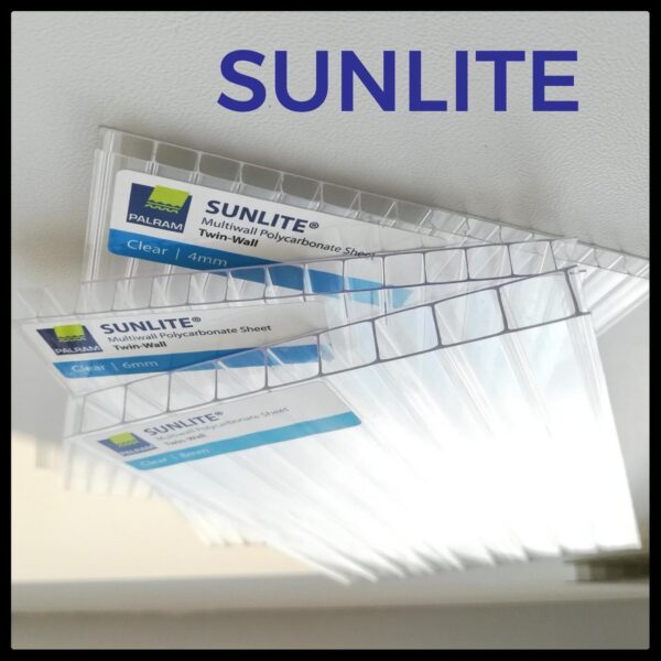 Стільниковий полікарбонат Sunlite ТМ “PALRAM”/мм
