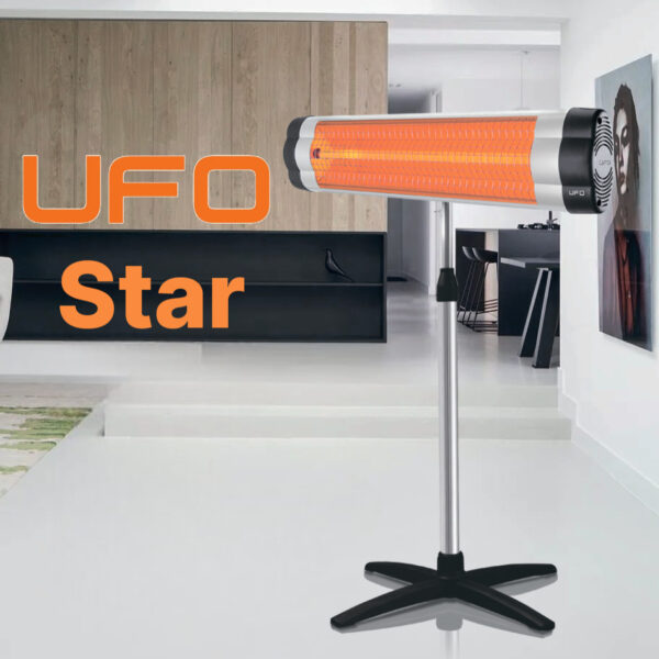 Інфрачервоний нагрівач UFO Star 2900 + телескопічна ніжка UTS/UA